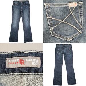 Ariat FR Flame Resistant Jeans Womens 28R 28X33 Workwear Bootcut Jeans CAT2